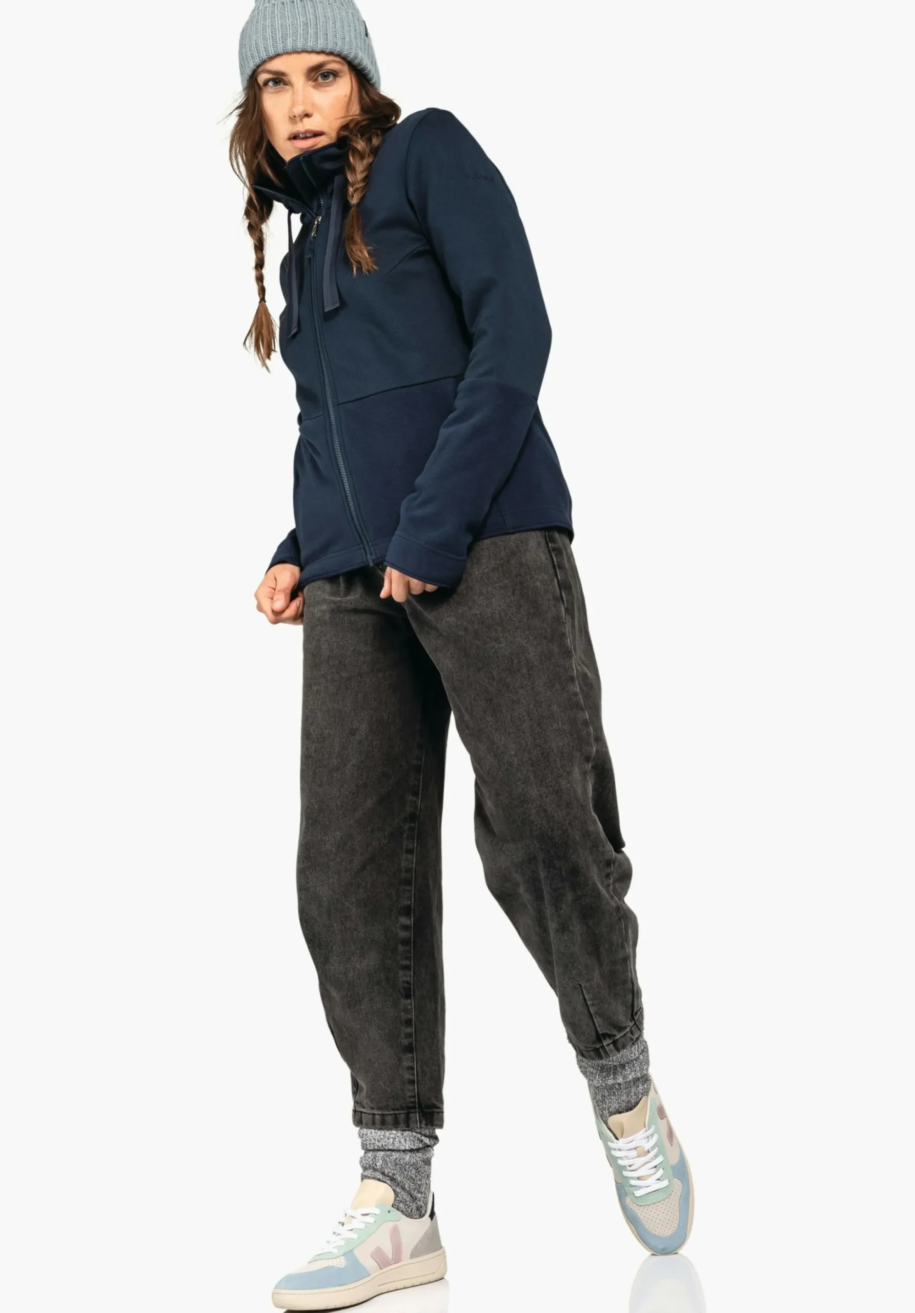 WOMEN SCHÖFFEL Travel/Leisure<Fleece jacket in a sustainable material rosa