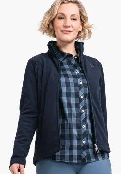WOMEN SCHÖFFEL Trek & Hike<Fleece jacket with high wearing comfort white