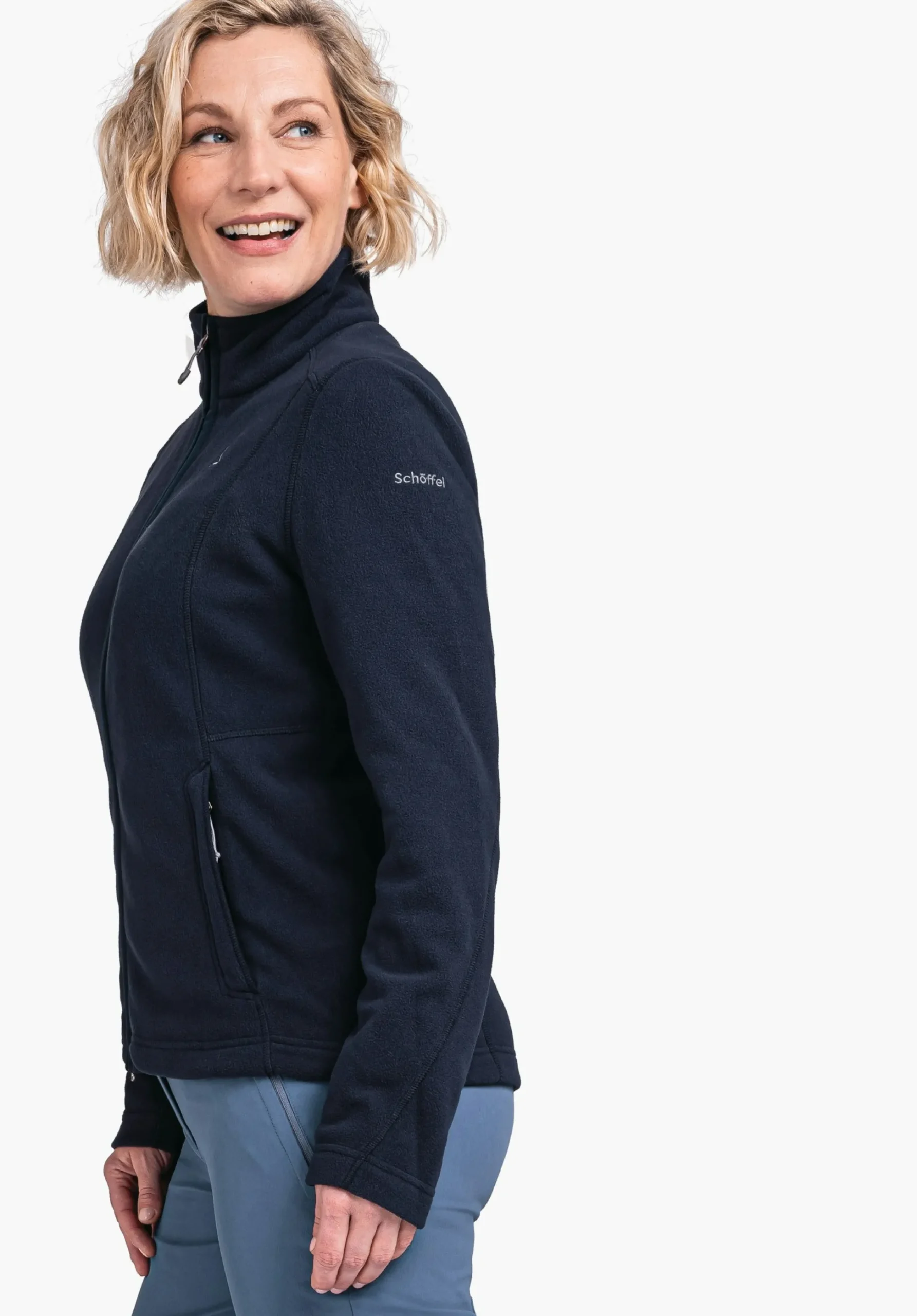 WOMEN SCHÖFFEL Trek & Hike<Fleece jacket with high wearing comfort white