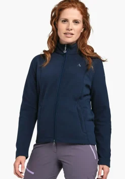 WOMEN SCHÖFFEL Trek & Hike<Fleece jacket with high wearing comfort white