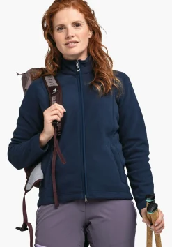 WOMEN SCHÖFFEL Trek & Hike<Fleece jacket with high wearing comfort white