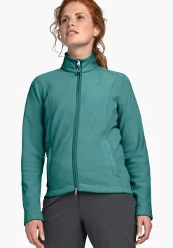 WOMEN SCHÖFFEL <Fleece jacket with high wearing comfort white