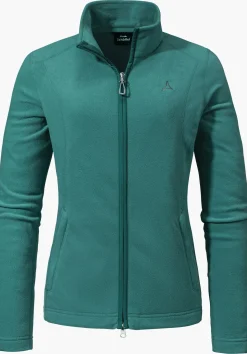 WOMEN SCHÖFFEL <Fleece jacket with high wearing comfort white