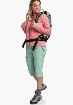 WOMEN SCHÖFFEL <Fleece jacket with high wearing comfort white