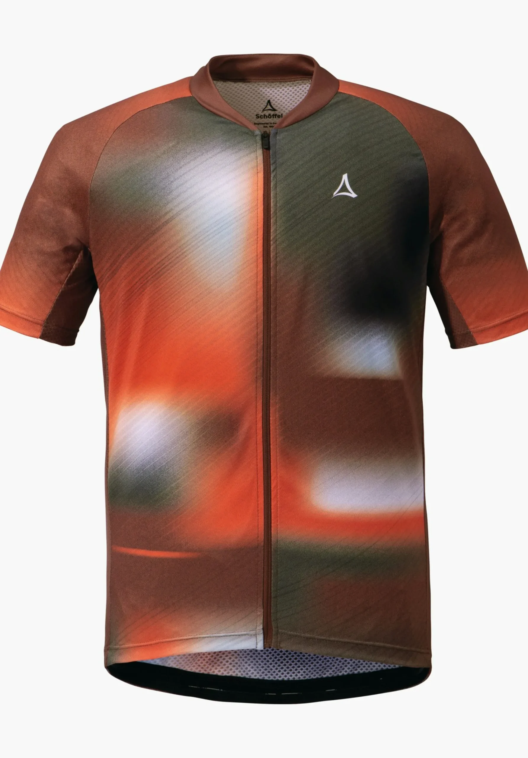 MEN SCHÖFFEL Bike<Functional bike jersey with top features orange