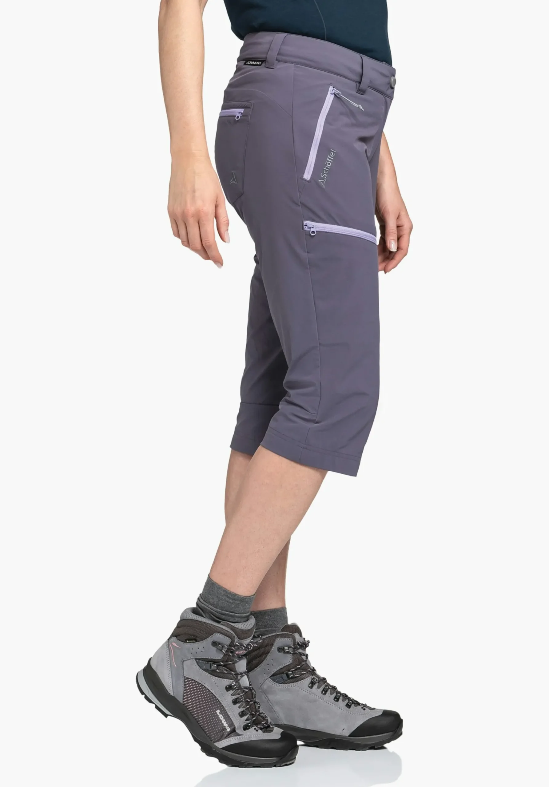 WOMEN SCHÖFFEL Trek & Hike|Pants Short<Functional ¾-length pants for any activity red