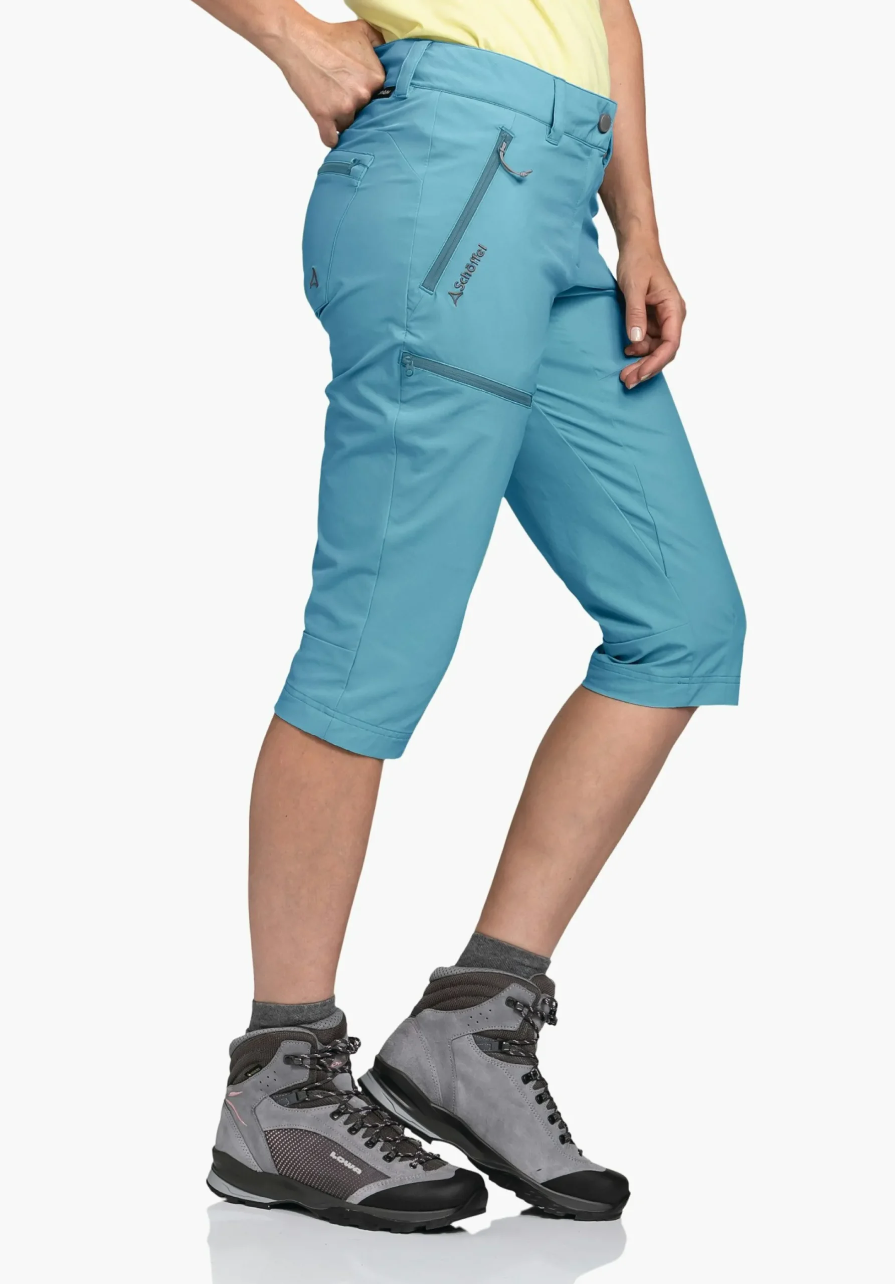 WOMEN SCHÖFFEL Trek & Hike|Pants Short<Functional ¾-length pants for any activity red