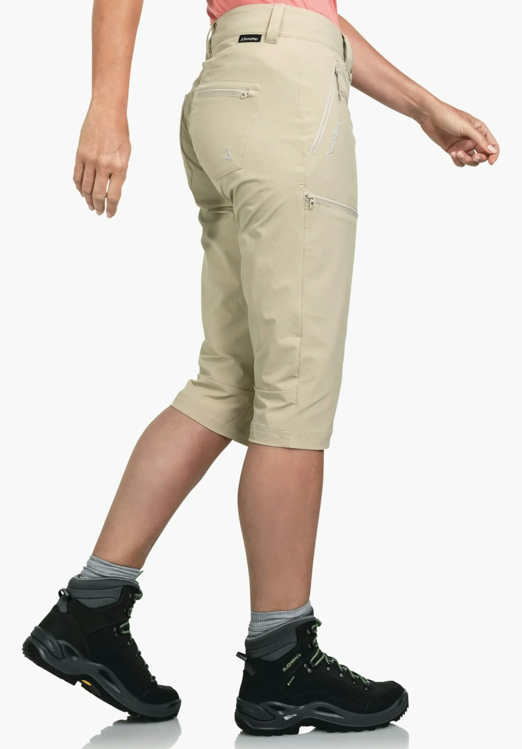 WOMEN SCHÖFFEL Trek & Hike|Pants Short<Functional ¾-length pants for any activity red