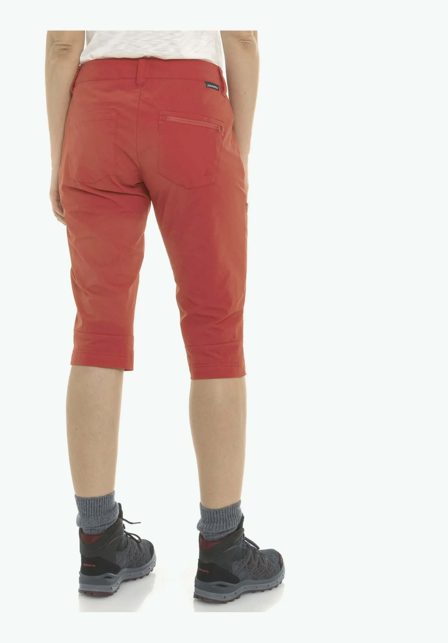 WOMEN SCHÖFFEL Trek & Hike|Pants Short<Functional ¾-length pants for any activity red
