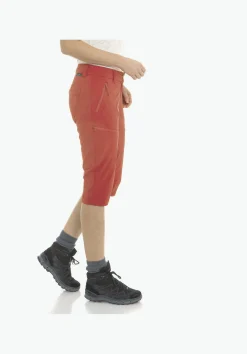 WOMEN SCHÖFFEL Trek & Hike|Pants Short<Functional ¾-length pants for any activity red