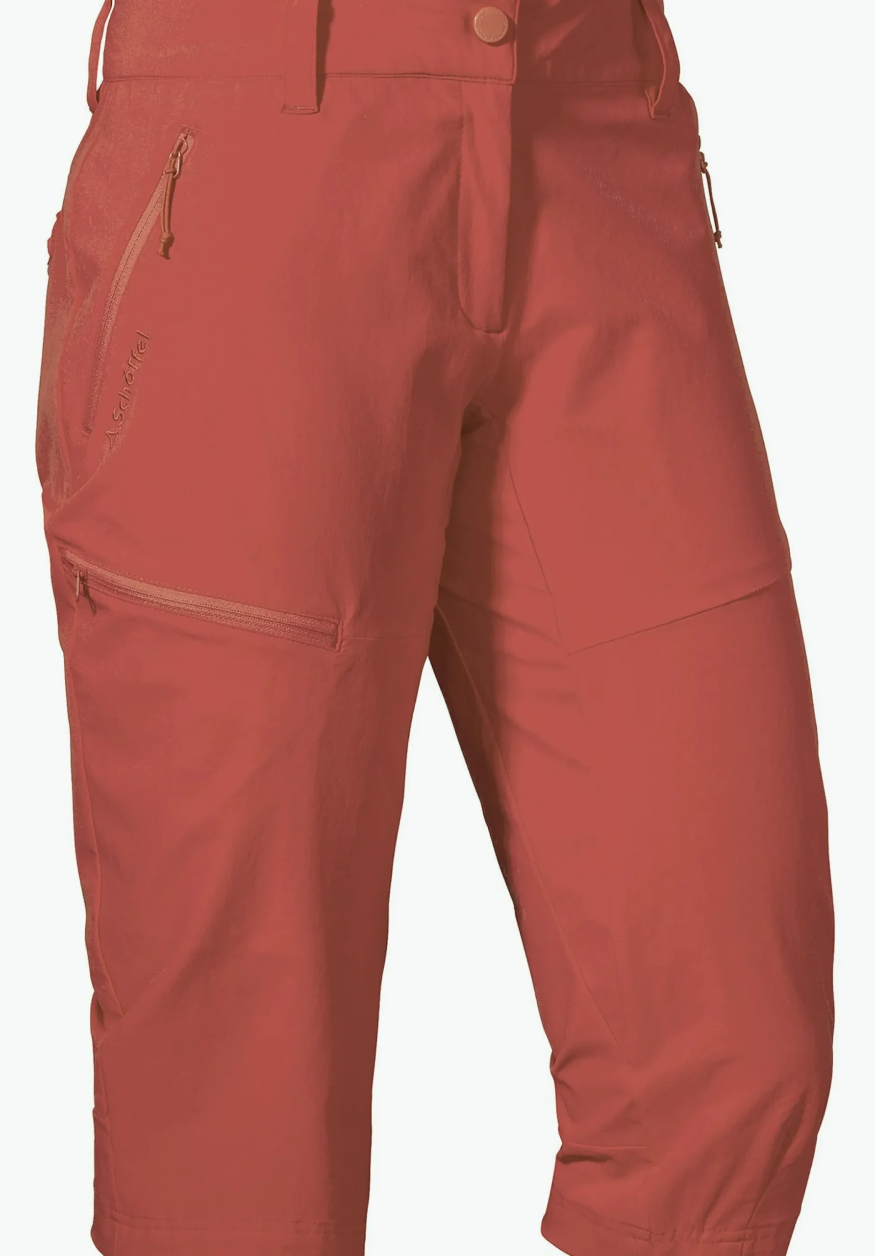 WOMEN SCHÖFFEL Trek & Hike|Pants Short<Functional ¾-length pants for any activity red