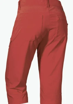 WOMEN SCHÖFFEL Trek & Hike|Pants Short<Functional ¾-length pants for any activity red
