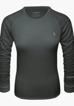 WOMEN SCHÖFFEL Skiing|Trek & Hike<Functional longsleeve with merino wool pink