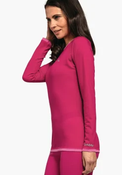 WOMEN SCHÖFFEL Skiing|Trek & Hike<Functional longsleeve with merino wool pink