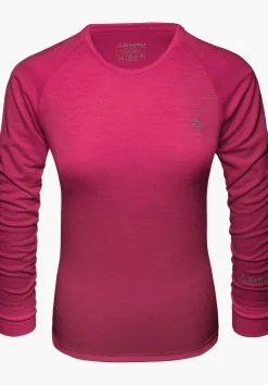 WOMEN SCHÖFFEL Skiing|Trek & Hike<Functional longsleeve with merino wool pink