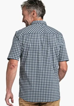 MEN SCHÖFFEL <Functional shirt with freedom of movement grey