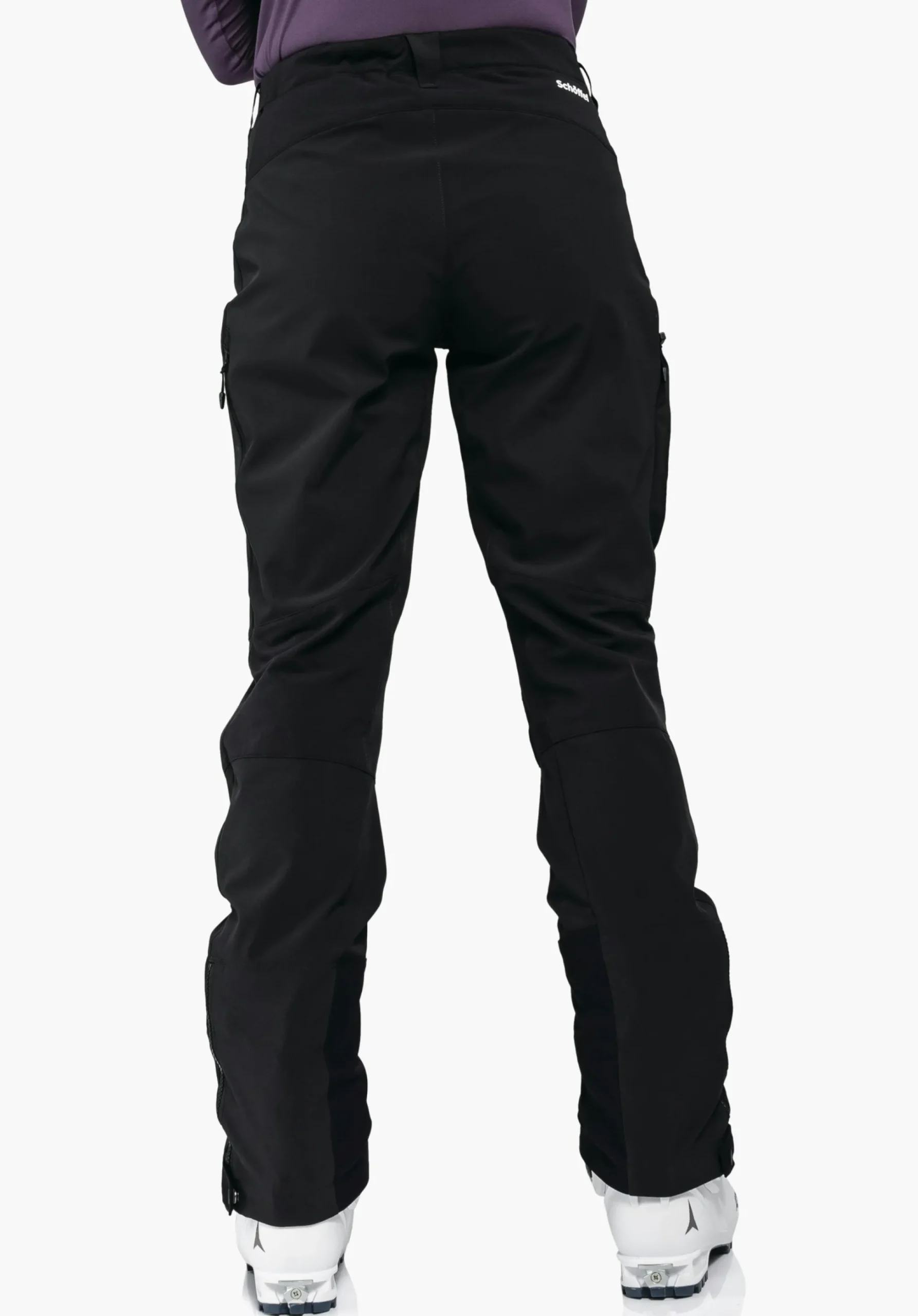 WOMEN SCHÖFFEL Ski Tour|Mountaineering|Pants Long<Functional softshell ski touring pants red