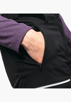WOMEN SCHÖFFEL Ski Tour|Mountaineering|Pants Long<Functional softshell ski touring pants red