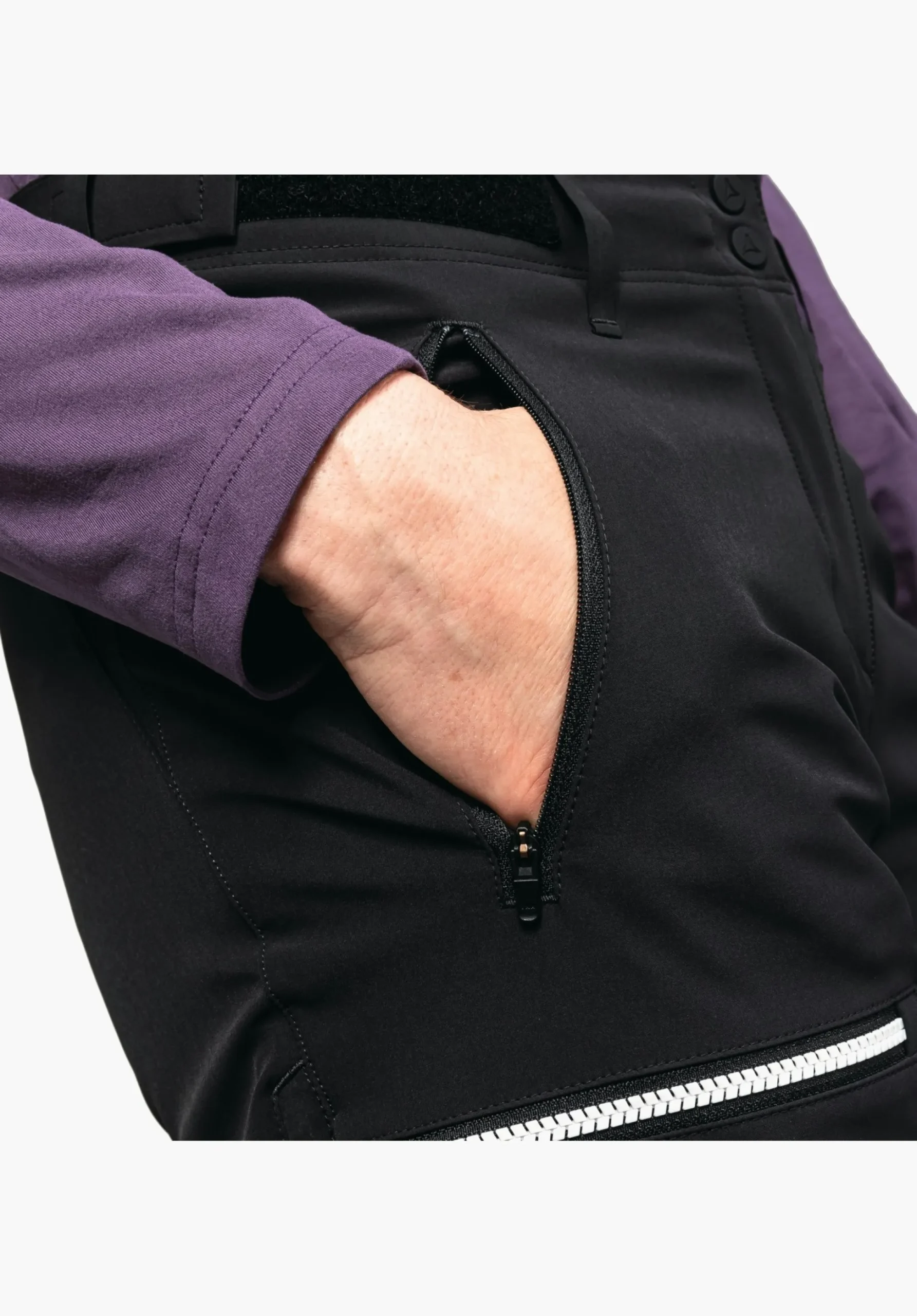 WOMEN SCHÖFFEL Ski Tour|Mountaineering|Pants Long<Functional softshell ski touring pants red