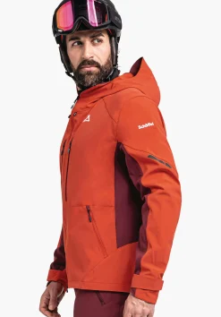 MEN SCHÖFFEL Ski Tour|Mountaineering|Outdoor Jackets<Functional softshell ski touring jacket orange