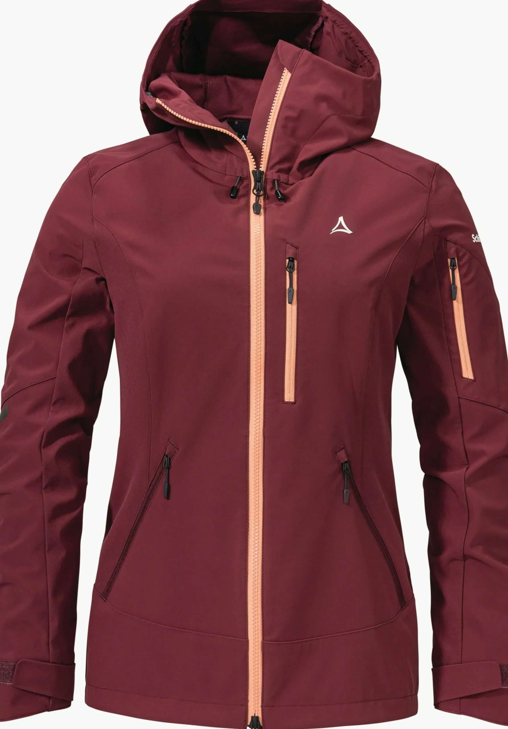 WOMEN SCHÖFFEL Ski Tour|Mountaineering|Outdoor Jackets<Functional softshell ski touring jacket red