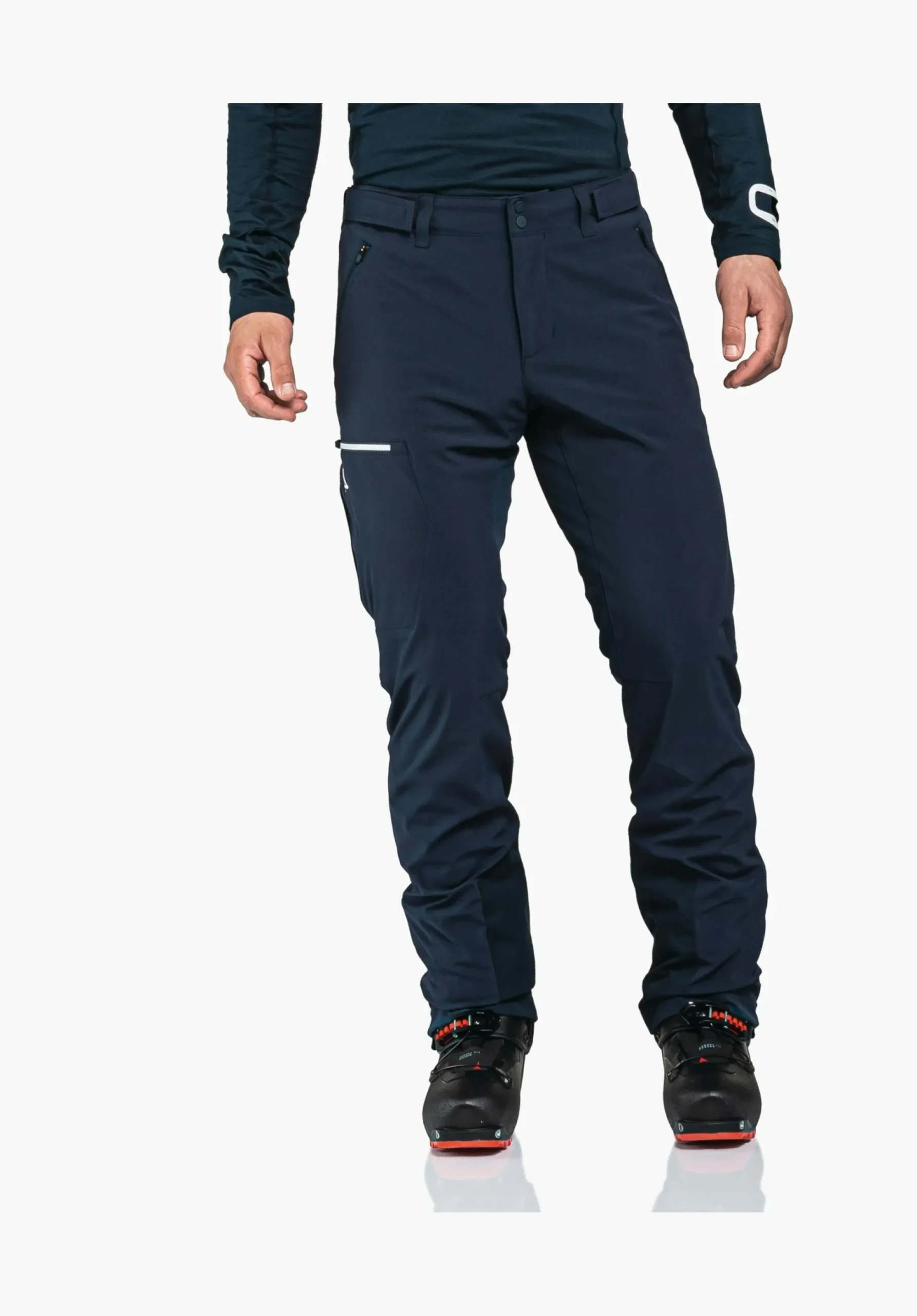 MEN SCHÖFFEL Ski Tour|Mountaineering|Pants Long<Functional softshell ski touring pants blau