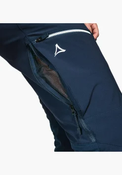 MEN SCHÖFFEL Ski Tour|Mountaineering|Pants Long<Functional softshell ski touring pants blau