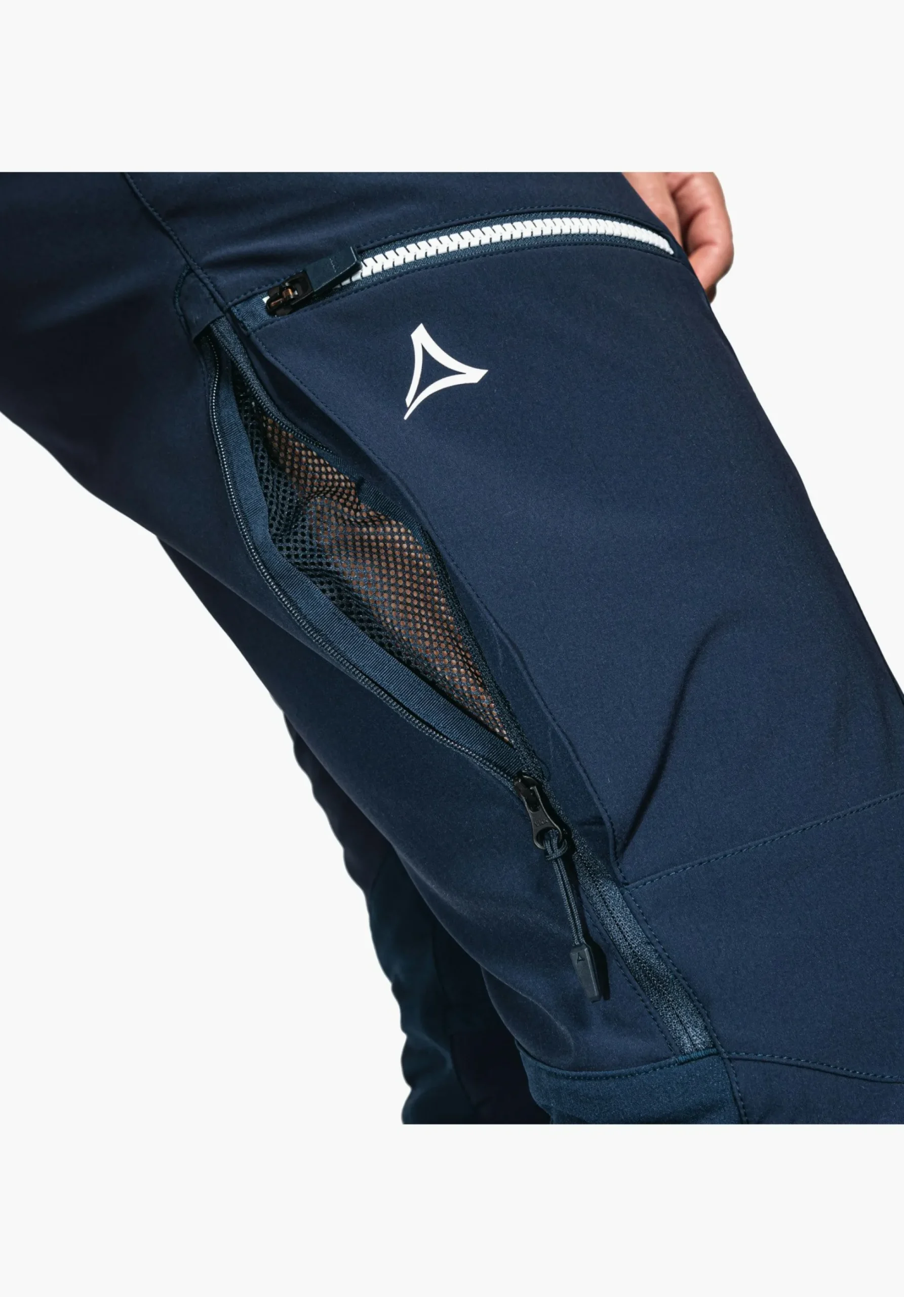 MEN SCHÖFFEL Ski Tour|Mountaineering|Pants Long<Functional softshell ski touring pants blau