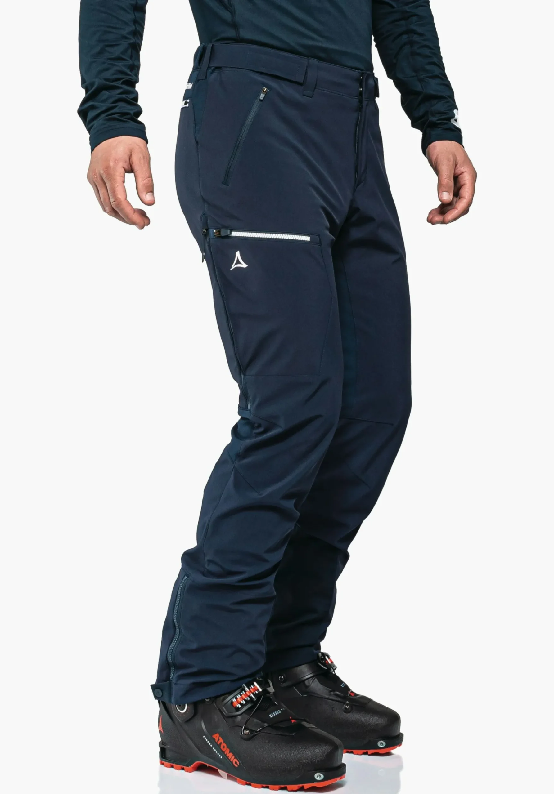 MEN SCHÖFFEL Ski Tour|Mountaineering|Pants Long<Functional softshell ski touring pants blau