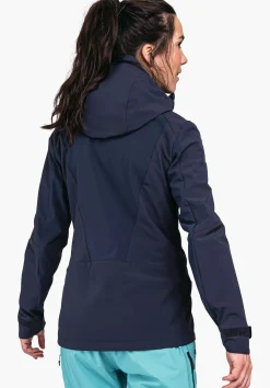 WOMEN SCHÖFFEL Ski Tour|Outdoor Jackets|Mountaineering<Functional softshell ski touring jacket red