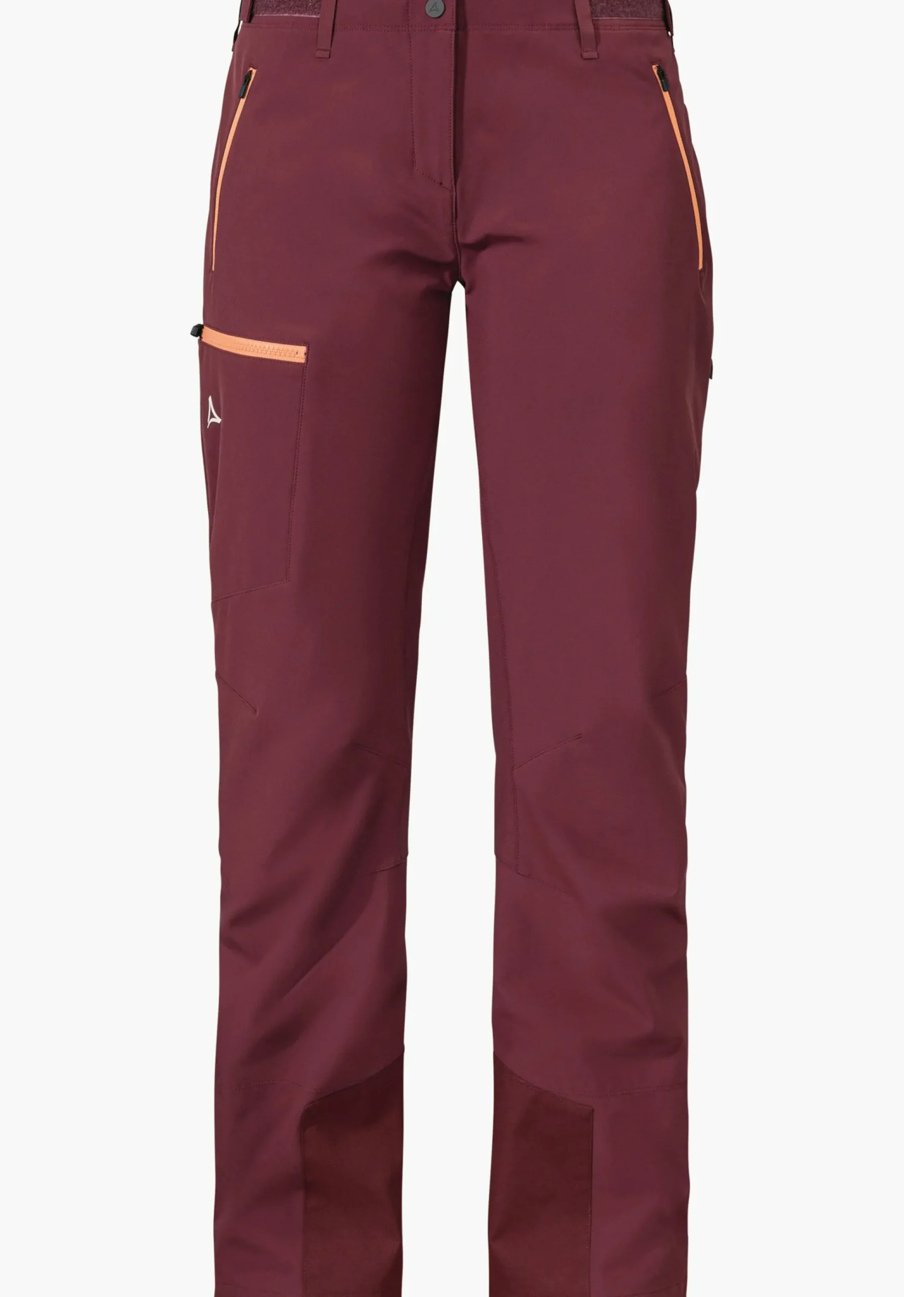 WOMEN SCHÖFFEL Ski Tour|Mountaineering|Pants Long<Functional softshell ski touring pants red