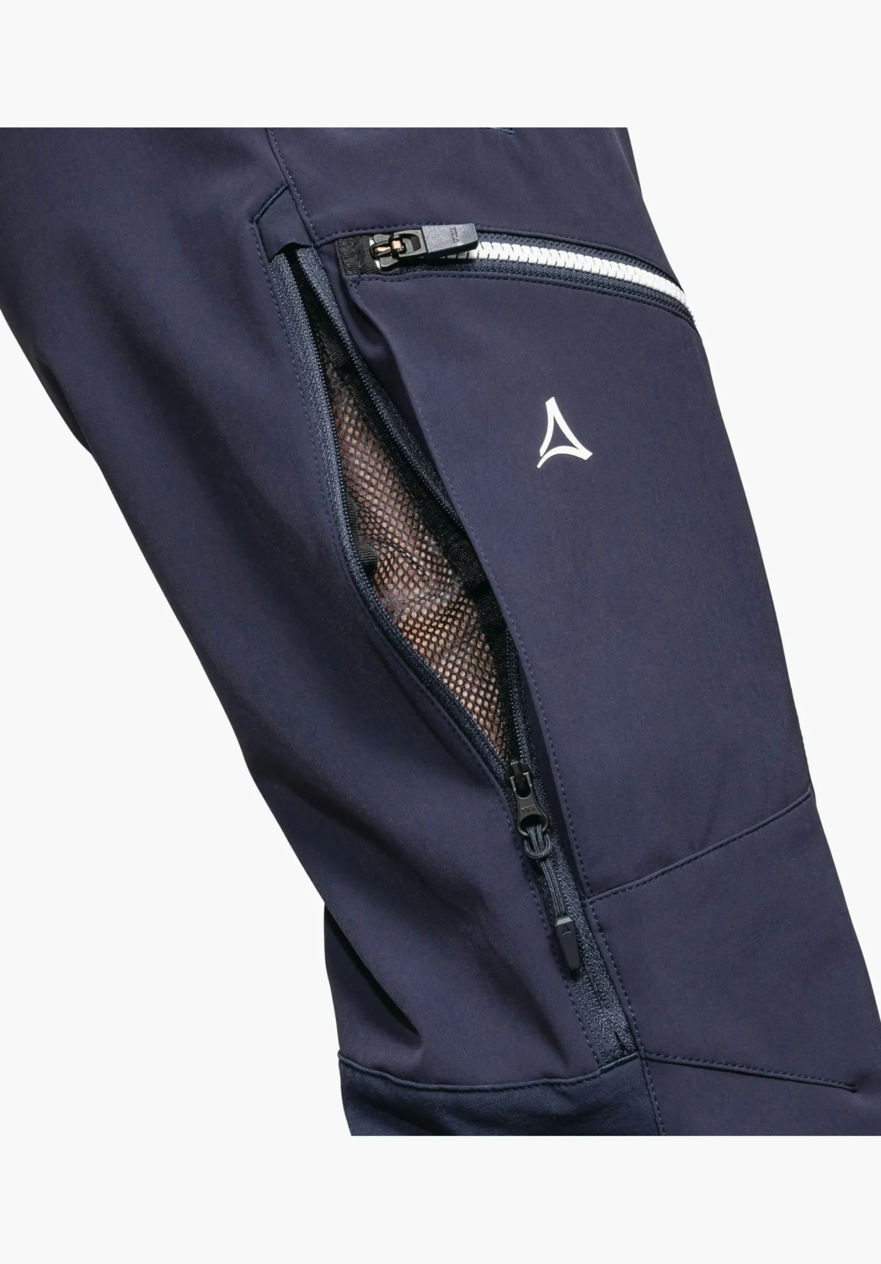 WOMEN SCHÖFFEL Ski Tour|Mountaineering|Pants Long<Functional softshell ski touring pants red