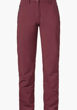 WOMEN SCHÖFFEL Trek & Hike|Pants Long<Functional, warming hiking pants red
