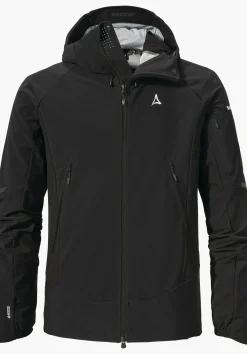 MEN SCHÖFFEL Ski Tour|Mountaineering|Outdoor Jackets<GORE-TEX® softshell ski touring jacket green