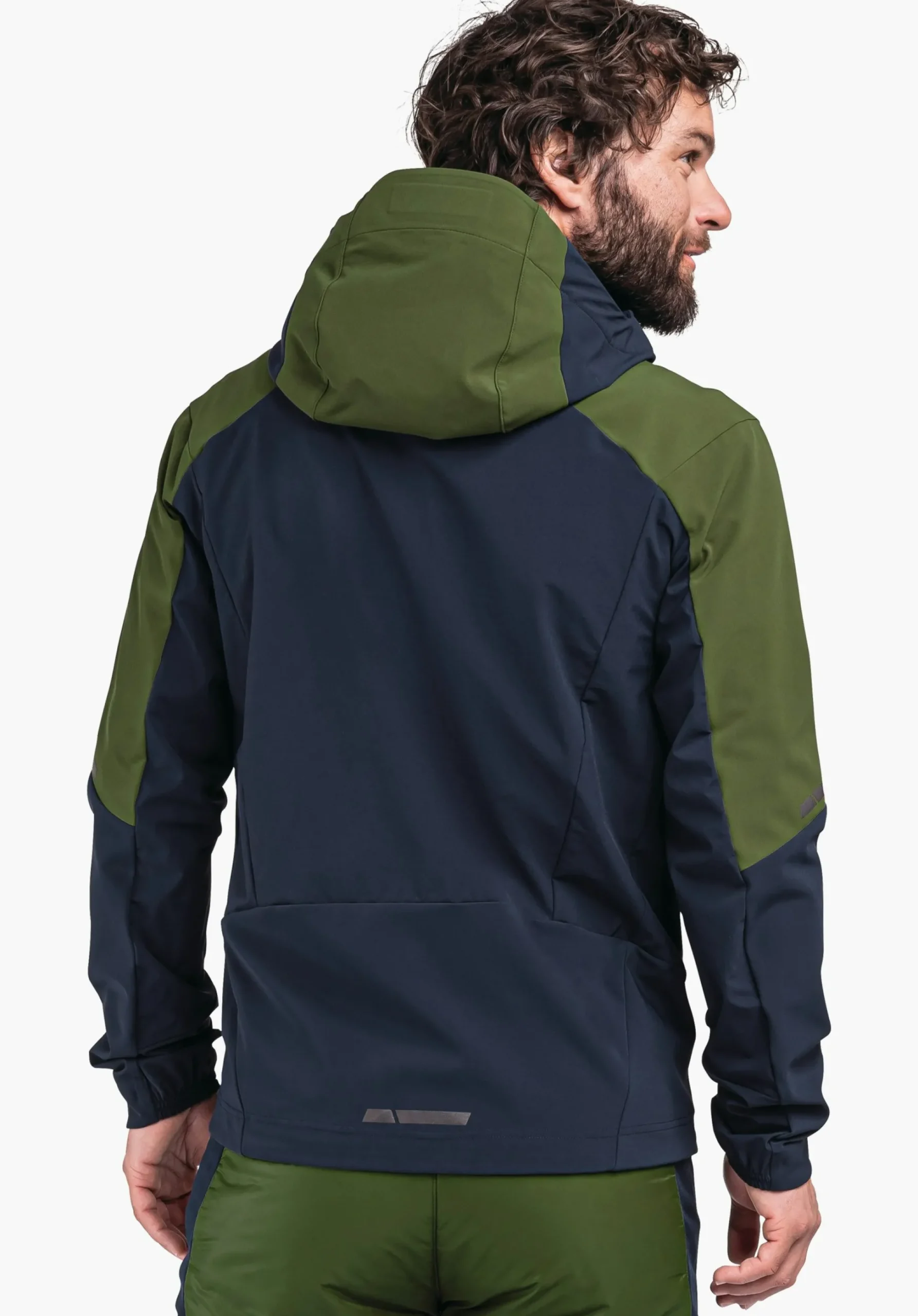 MEN SCHÖFFEL Ski Tour|Mountaineering|Outdoor Jackets<GORE-TEX® softshell ski touring jacket green