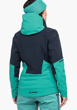 WOMEN SCHÖFFEL Ski Tour|Mountaineering|Outdoor Jackets<GORE-TEX® softshell ski touring jacket red