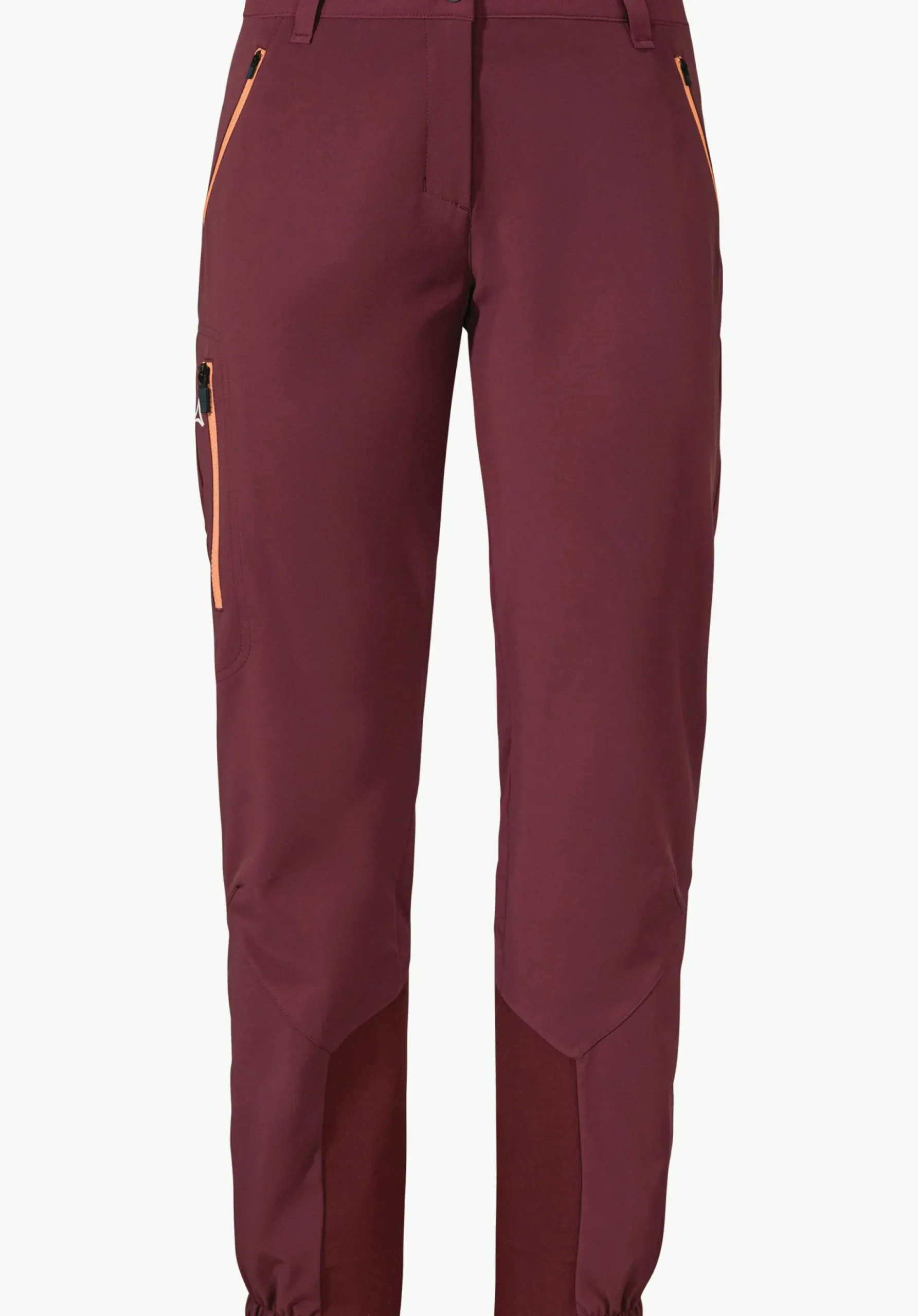 WOMEN SCHÖFFEL Ski Tour|Mountaineering|Pants Long<GORE-TEX® softshell ski touring pants red