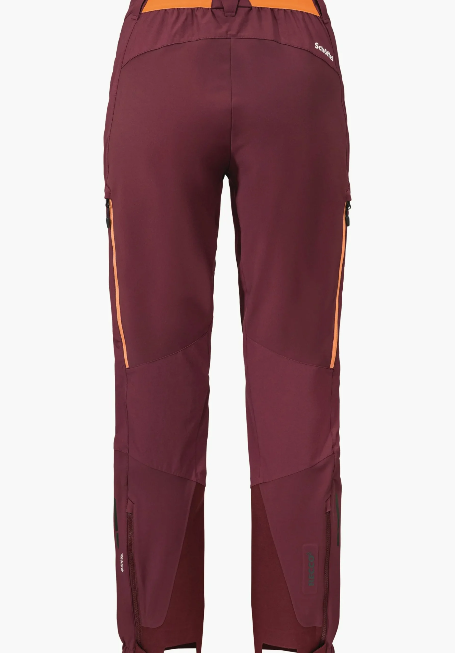 WOMEN SCHÖFFEL Ski Tour|Mountaineering|Pants Long<GORE-TEX® softshell ski touring pants red
