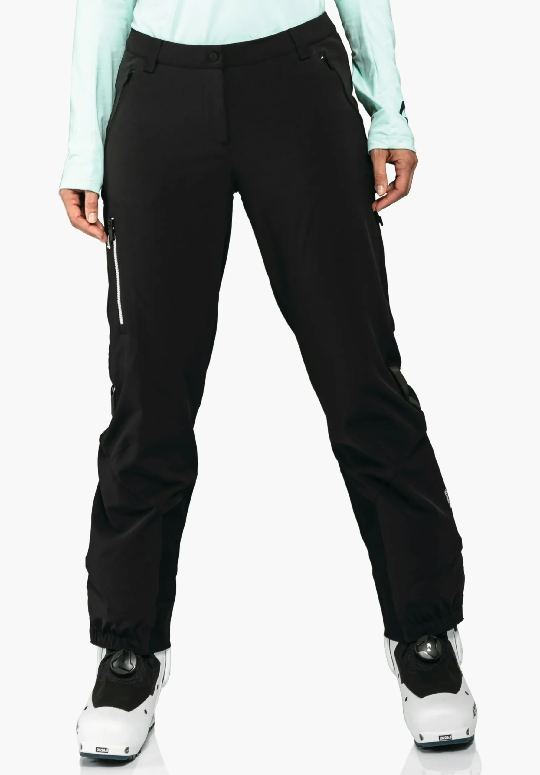 WOMEN SCHÖFFEL Mountaineering|Pants Long|Ski Tour<GORE-TEX® softshell ski touring pants red