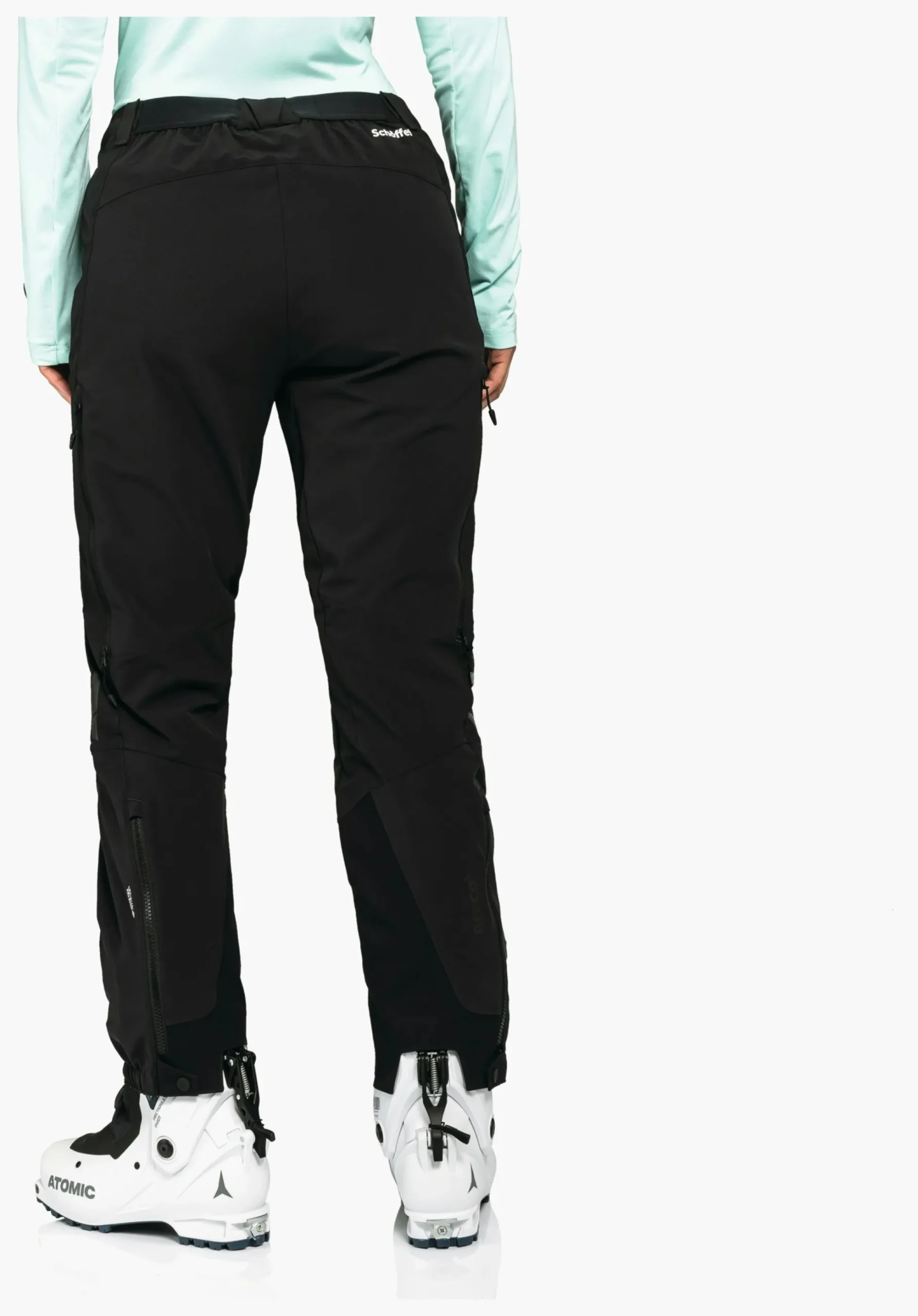 WOMEN SCHÖFFEL Mountaineering|Pants Long|Ski Tour<GORE-TEX® softshell ski touring pants red