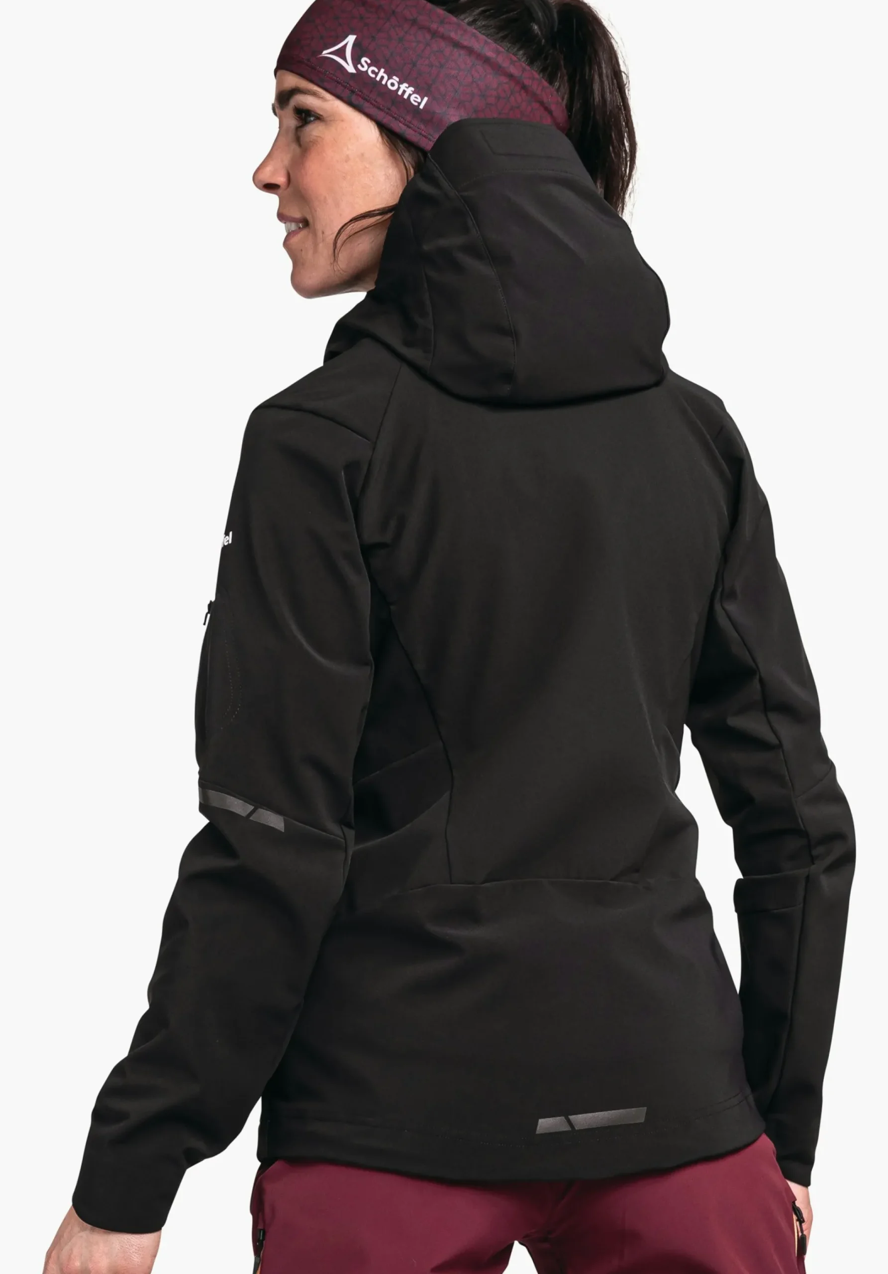 WOMEN SCHÖFFEL Ski Tour|Mountaineering|Outdoor Jackets<GORE-TEX® softshell ski touring jacket red
