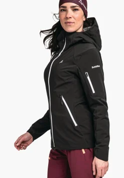 WOMEN SCHÖFFEL Ski Tour|Mountaineering|Outdoor Jackets<GORE-TEX® softshell ski touring jacket red