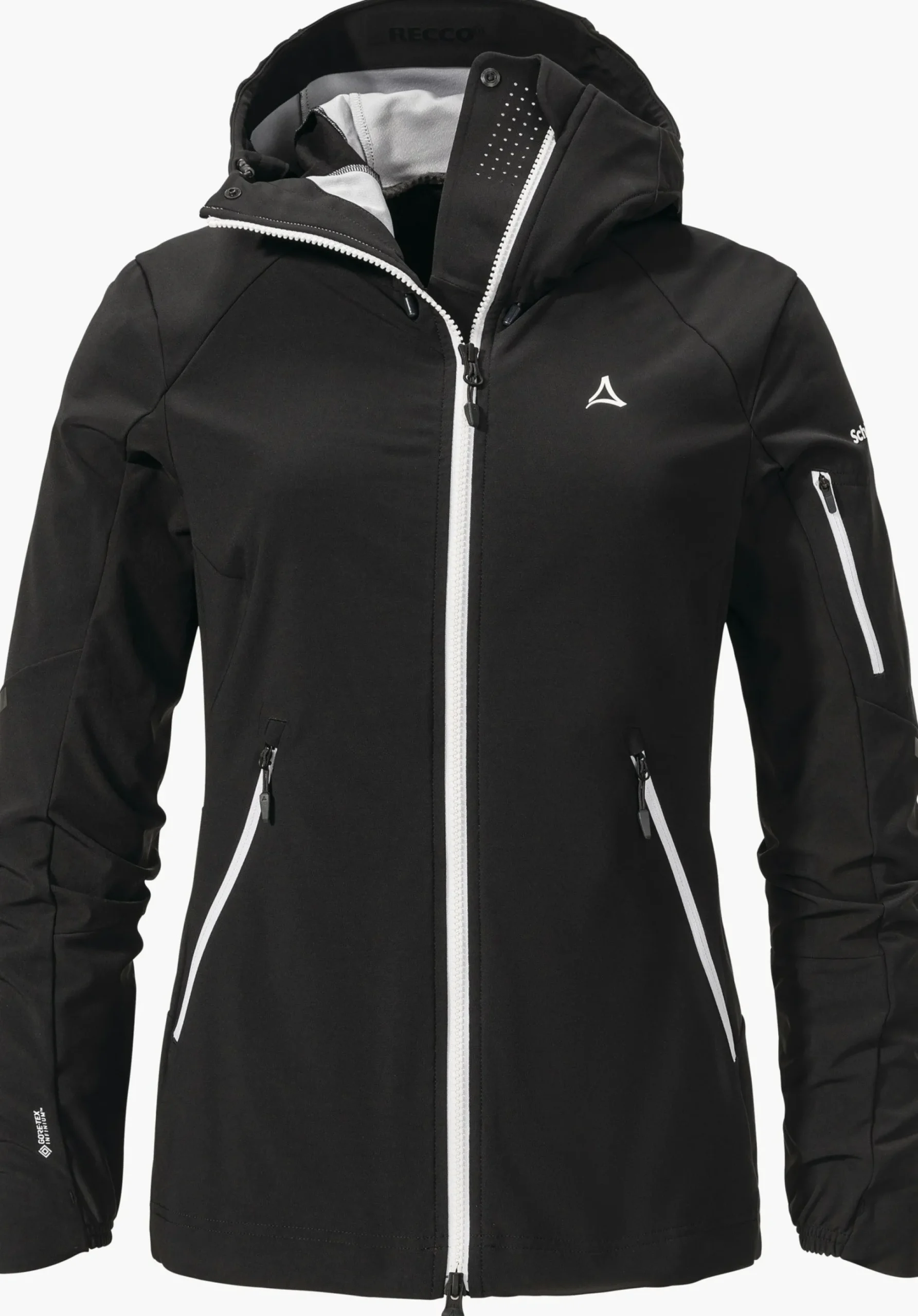 WOMEN SCHÖFFEL Ski Tour|Mountaineering|Outdoor Jackets<GORE-TEX® softshell ski touring jacket red