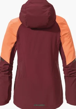 WOMEN SCHÖFFEL Ski Tour|Mountaineering|Outdoor Jackets<GORE-TEX® softshell ski touring jacket red