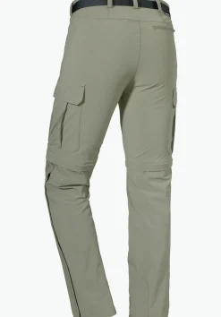 MEN SCHÖFFEL Trek & Hike|Pants Zip Off<Great hiking pants with Zip function green