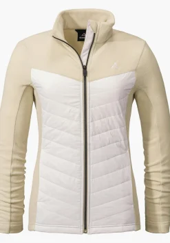 WOMEN SCHÖFFEL Skiing<High quality and warm fleece jacket beige