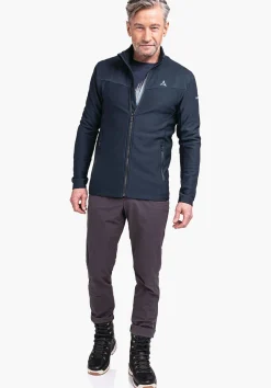MEN SCHÖFFEL Skiing<High quality and warm fleece jacket red