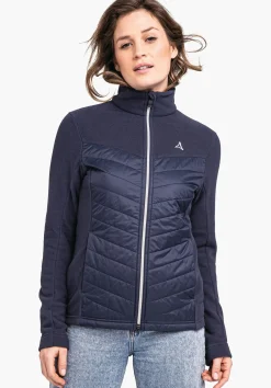 WOMEN SCHÖFFEL Skiing<High quality and warm fleece jacket beige