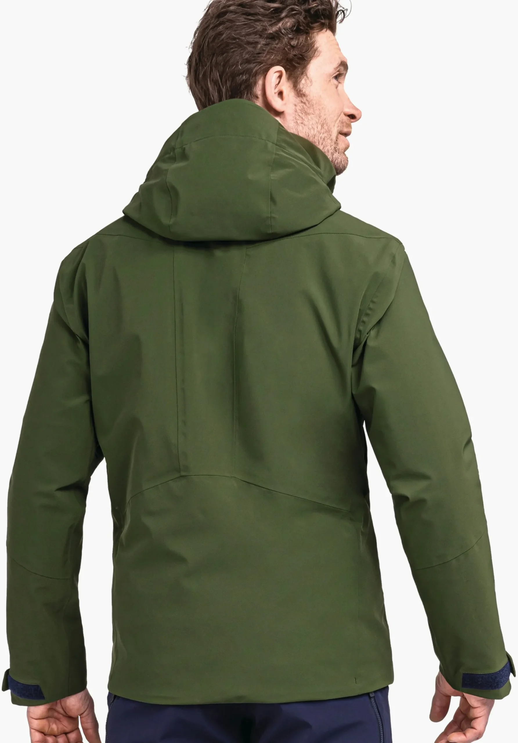 MEN SCHÖFFEL Skiing<High technical hardshell ski jacket green