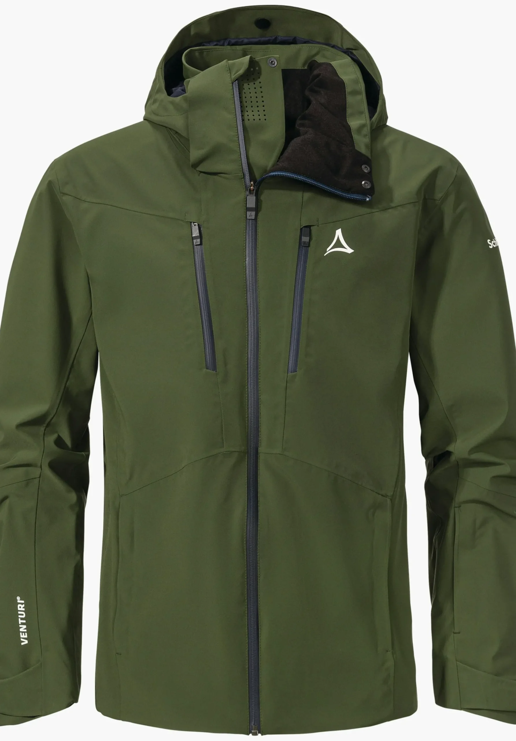 MEN SCHÖFFEL Skiing<High technical hardshell ski jacket green